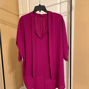 SHEIN Women's Fuchsia Blouse
